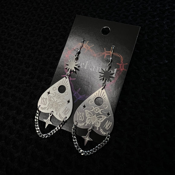 butterfly planchette dangles